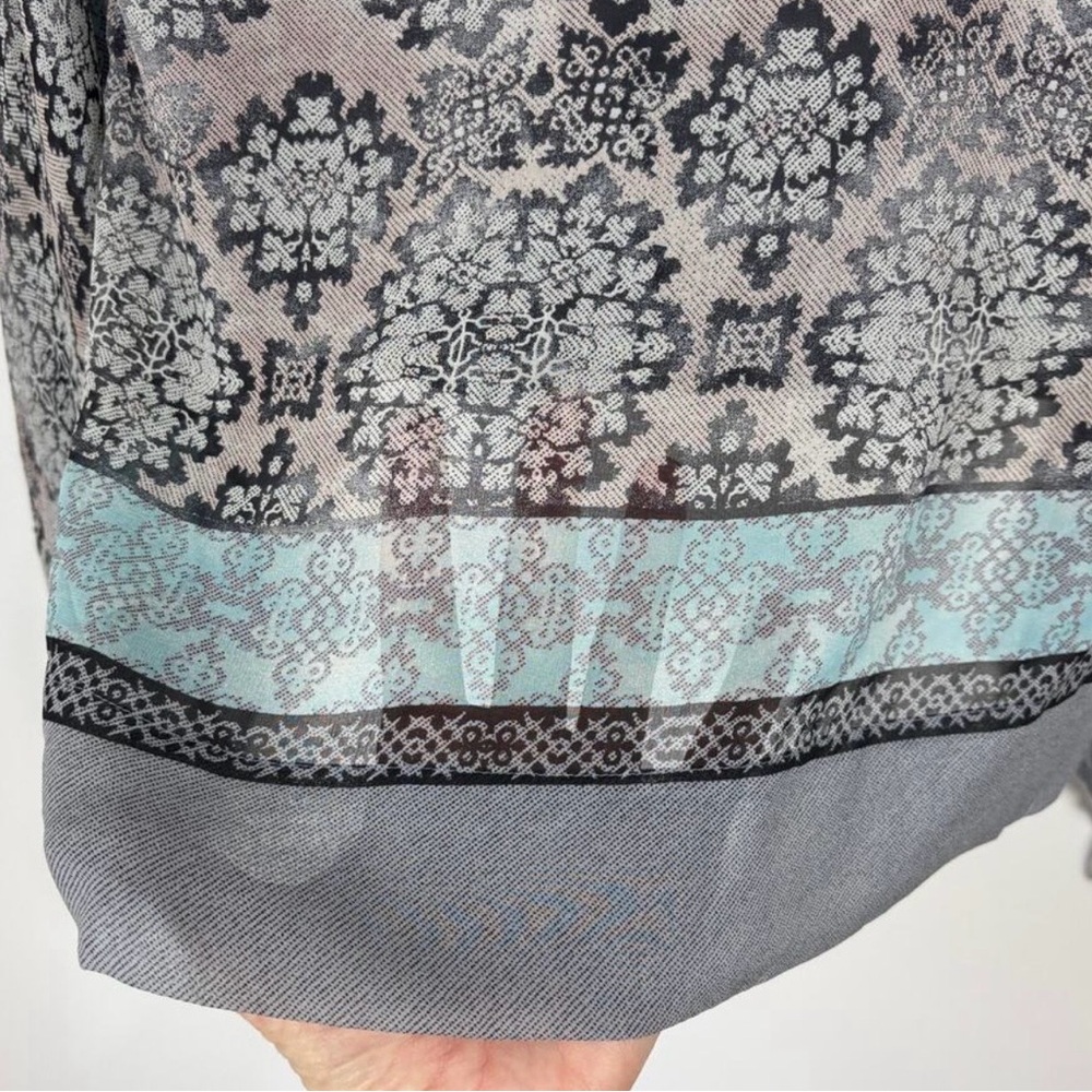 BCBGMaxAzria Kasia Silk Handkerchief Blouse🧚 - Picture 7 of 8